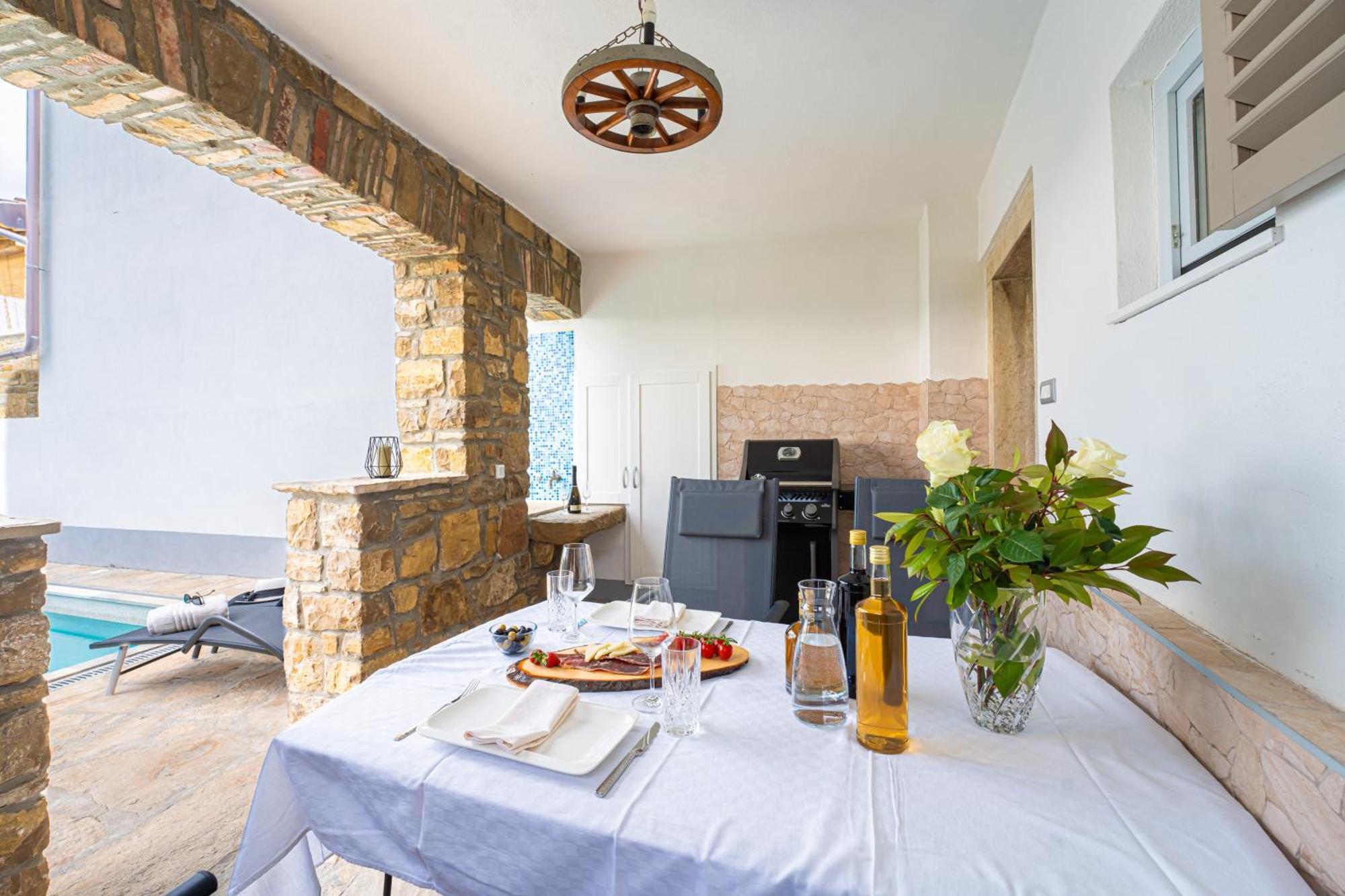 Holiday Home Belveder Motovun With Heated Pool Livade Extérieur photo