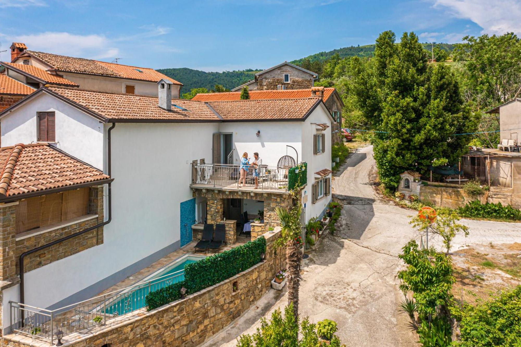 Holiday Home Belveder Motovun With Heated Pool Livade Extérieur photo