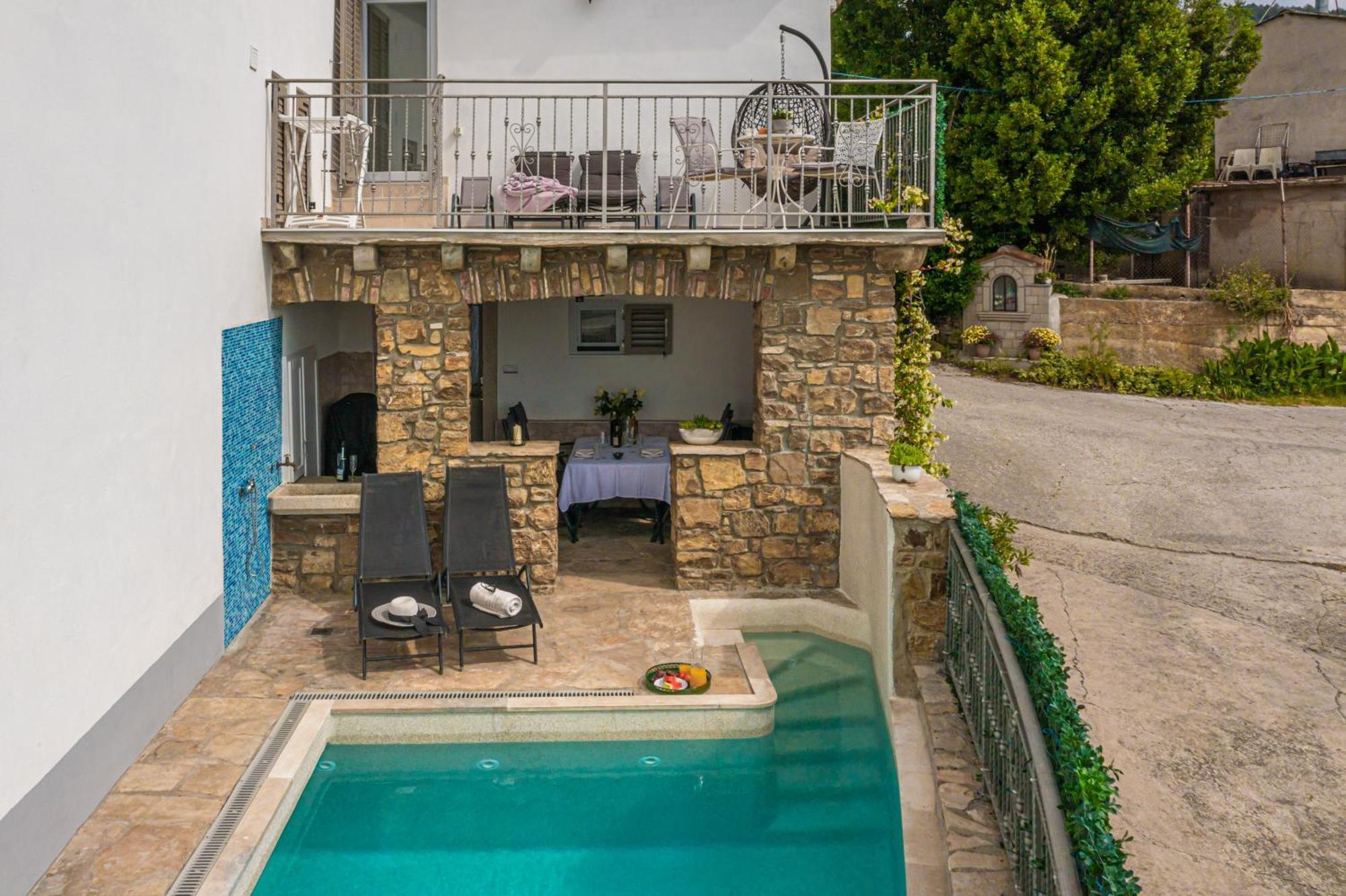 Holiday Home Belveder Motovun With Heated Pool Livade Extérieur photo