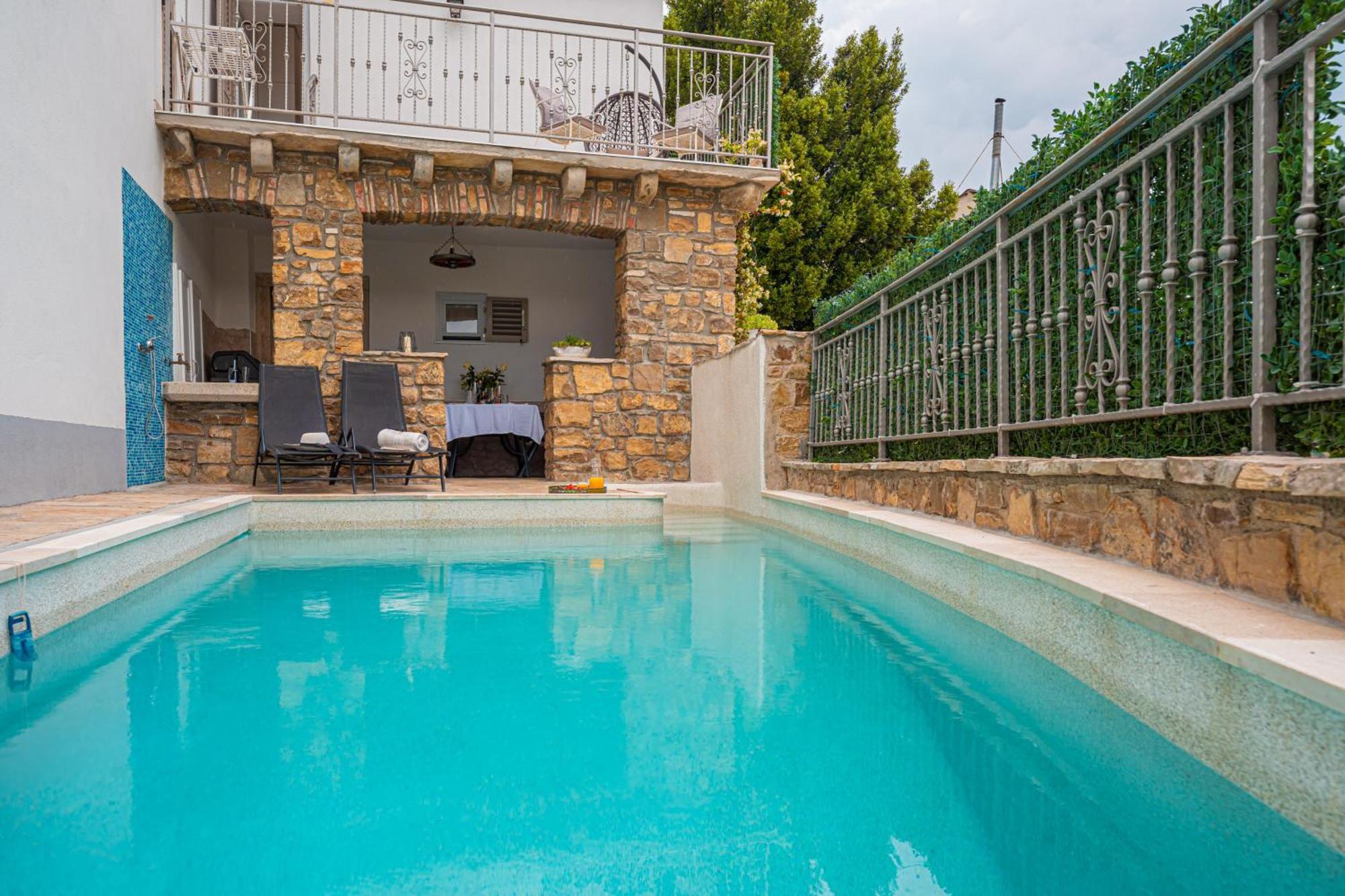 Holiday Home Belveder Motovun With Heated Pool Livade Extérieur photo