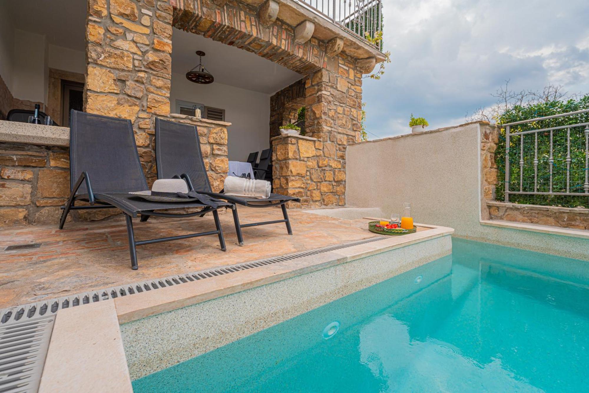 Holiday Home Belveder Motovun With Heated Pool Livade Extérieur photo